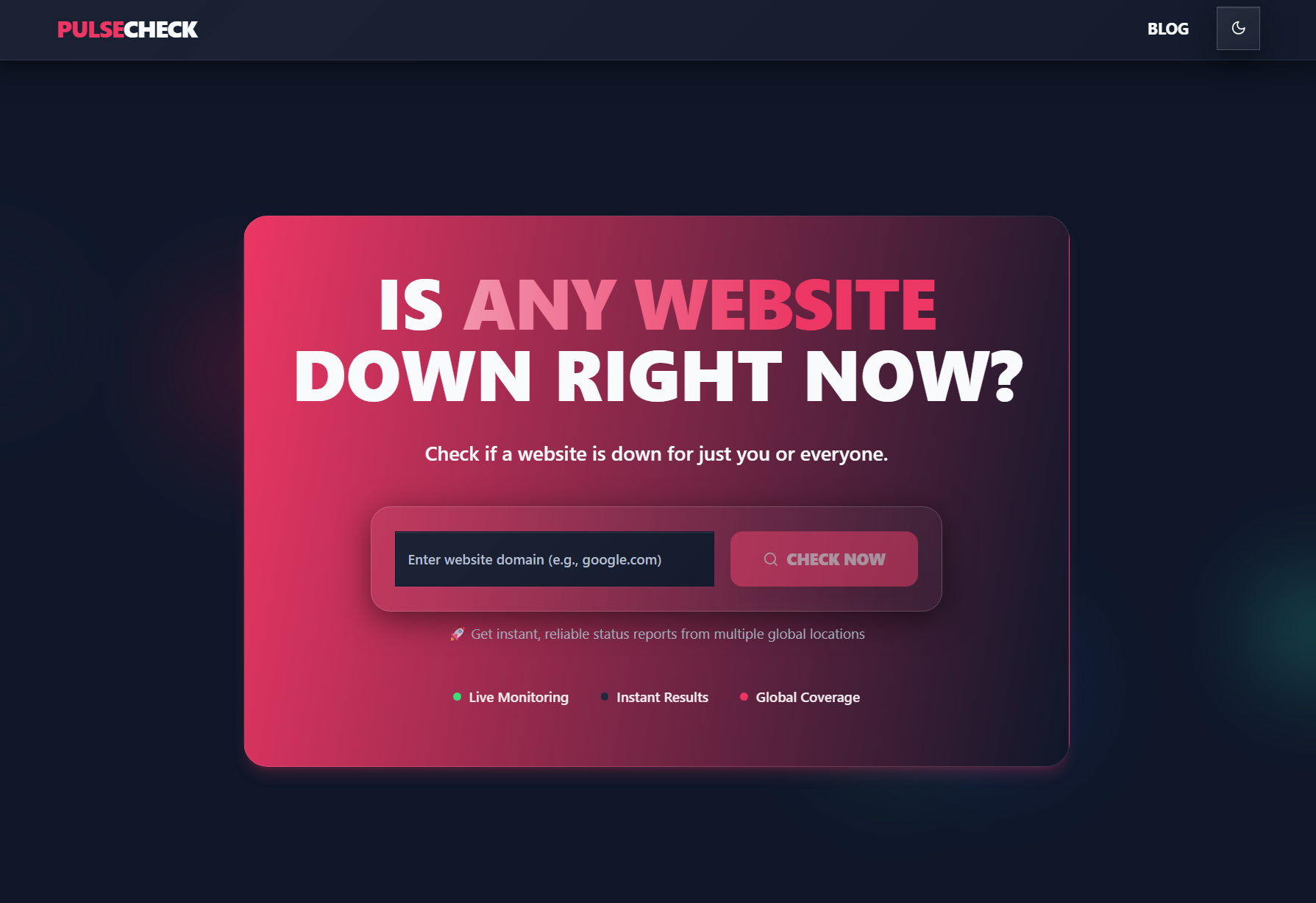 Pulse Check screenshot